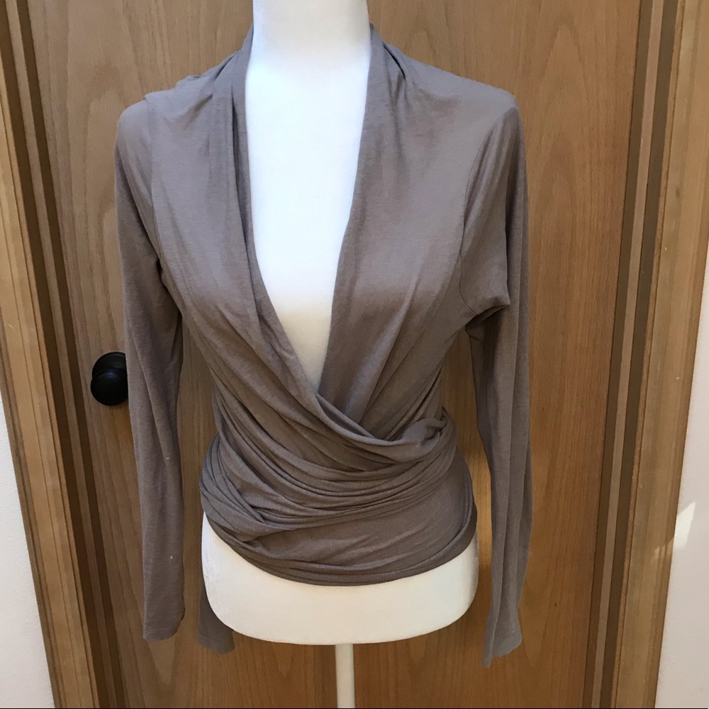 Wrap cardigan